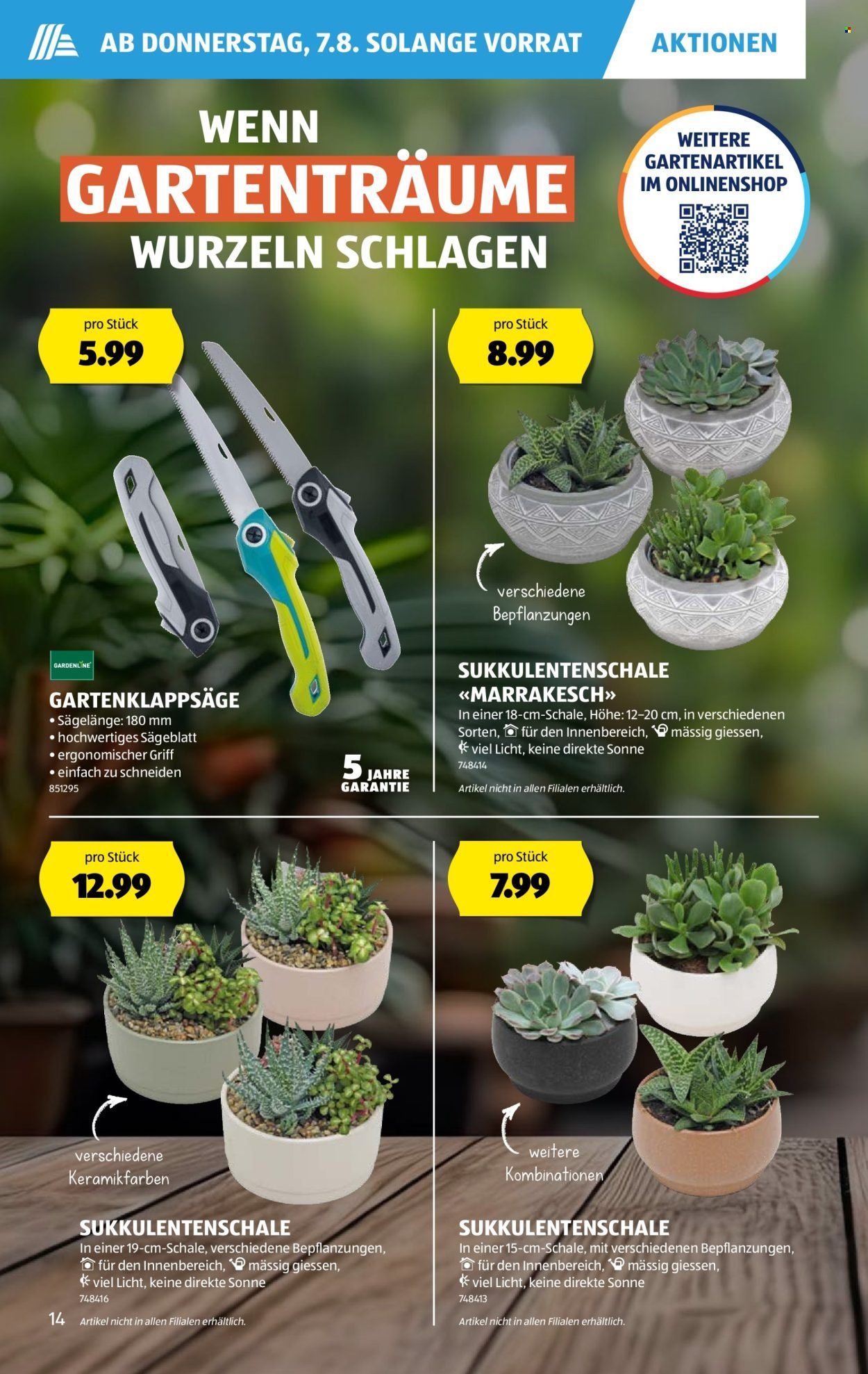 ALDI Prospekt - Vom 7.8.2025 (2025-08-07 - 2025-08-13)
