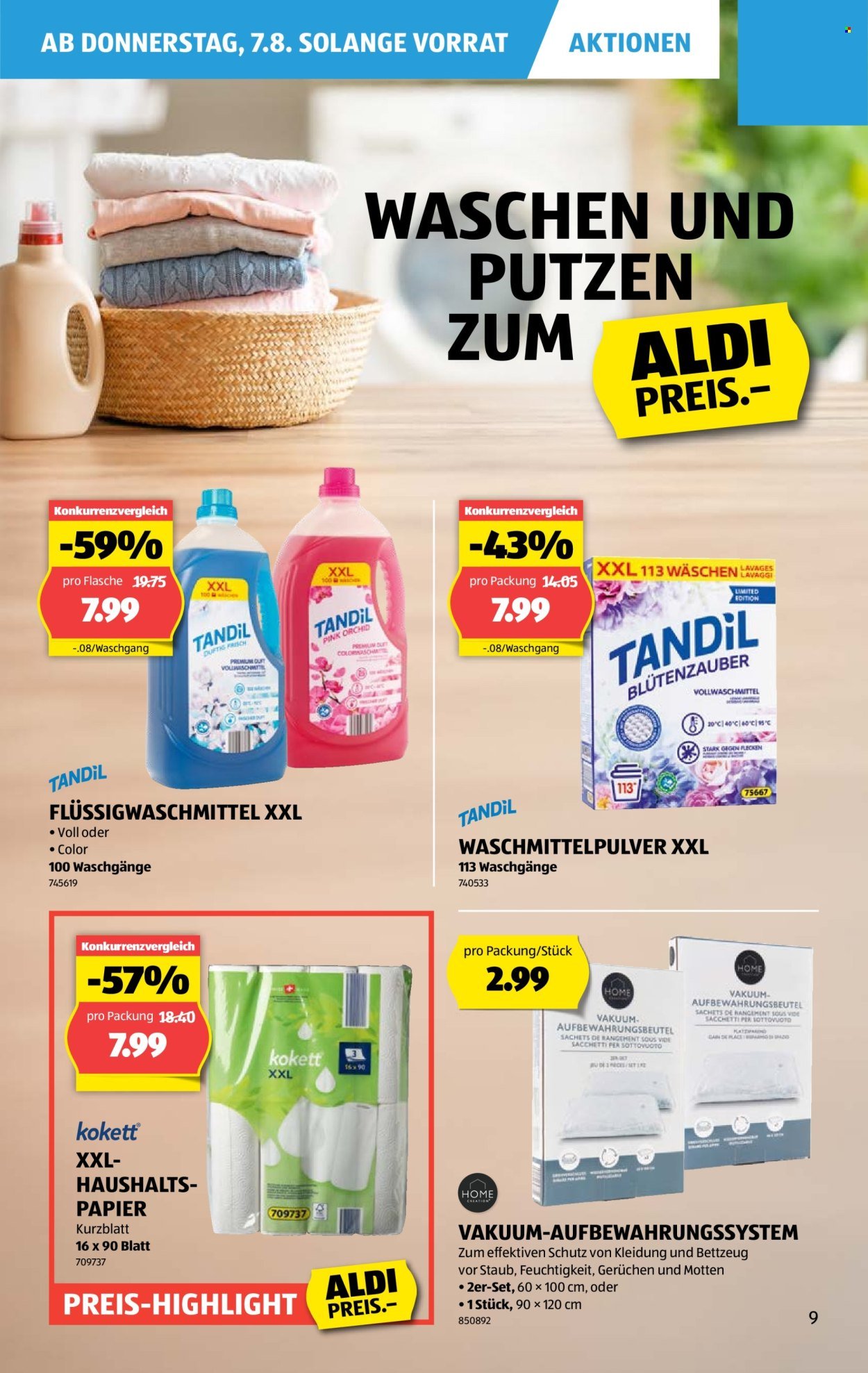 ALDI Prospekt - Vom 7.8.2025 (2025-08-07 - 2025-08-13)