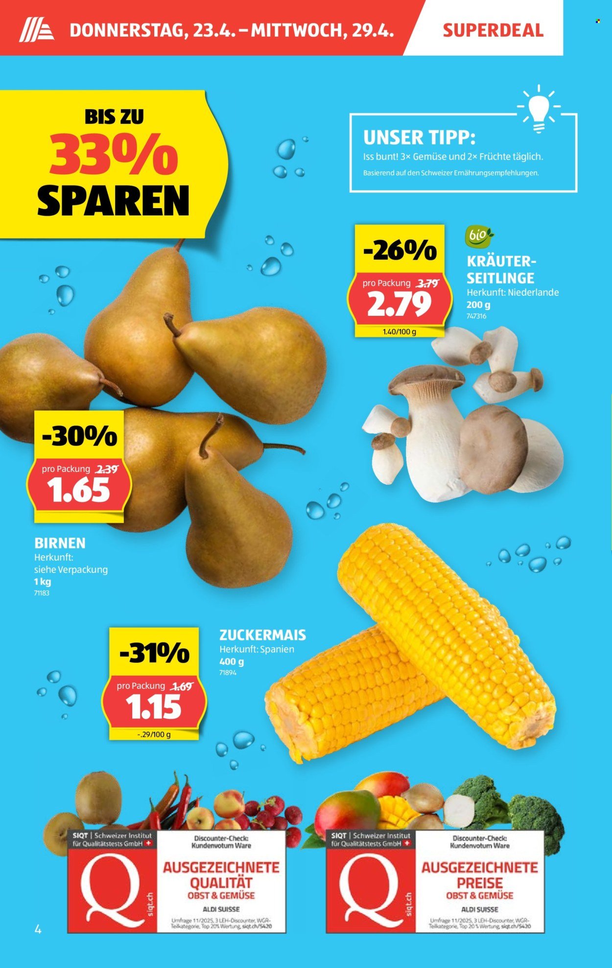 ALDI Prospekt - Vom 23.4.2026 (2026-04-23 - 2026-04-29)