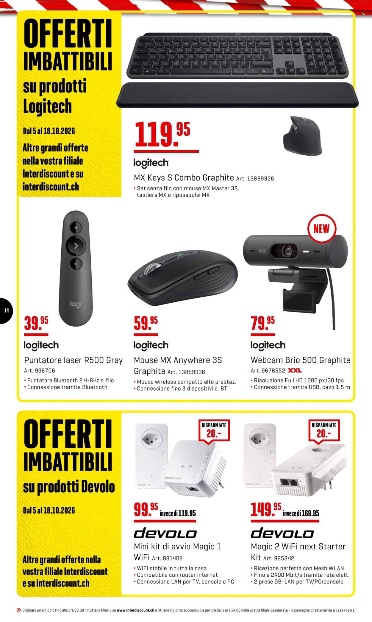 INTERDISCOUNT Prospekt - Vom 5.10.2026