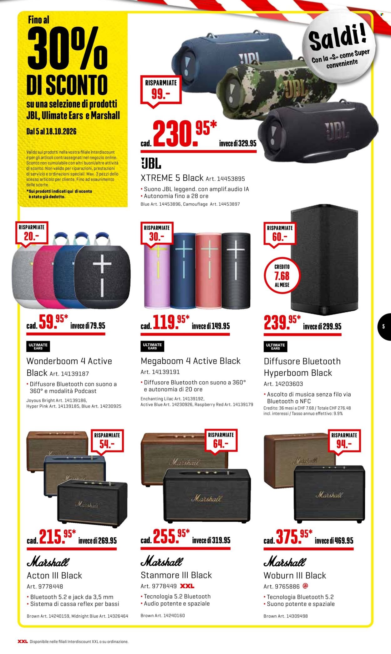 INTERDISCOUNT Prospekt - Vom 5.10.2026