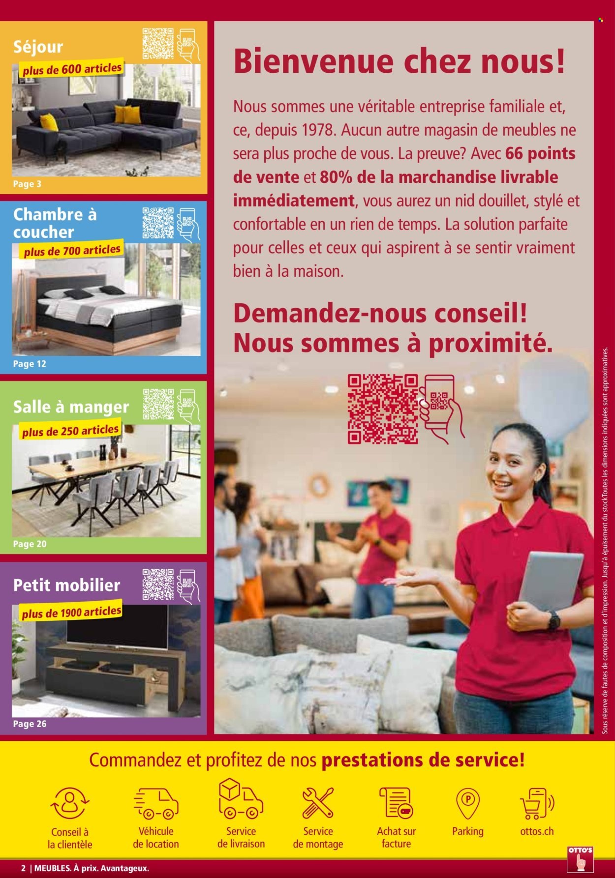 OTTO'S Prospekt - CATALOGUE DE MEUBLES (2025-08-31)