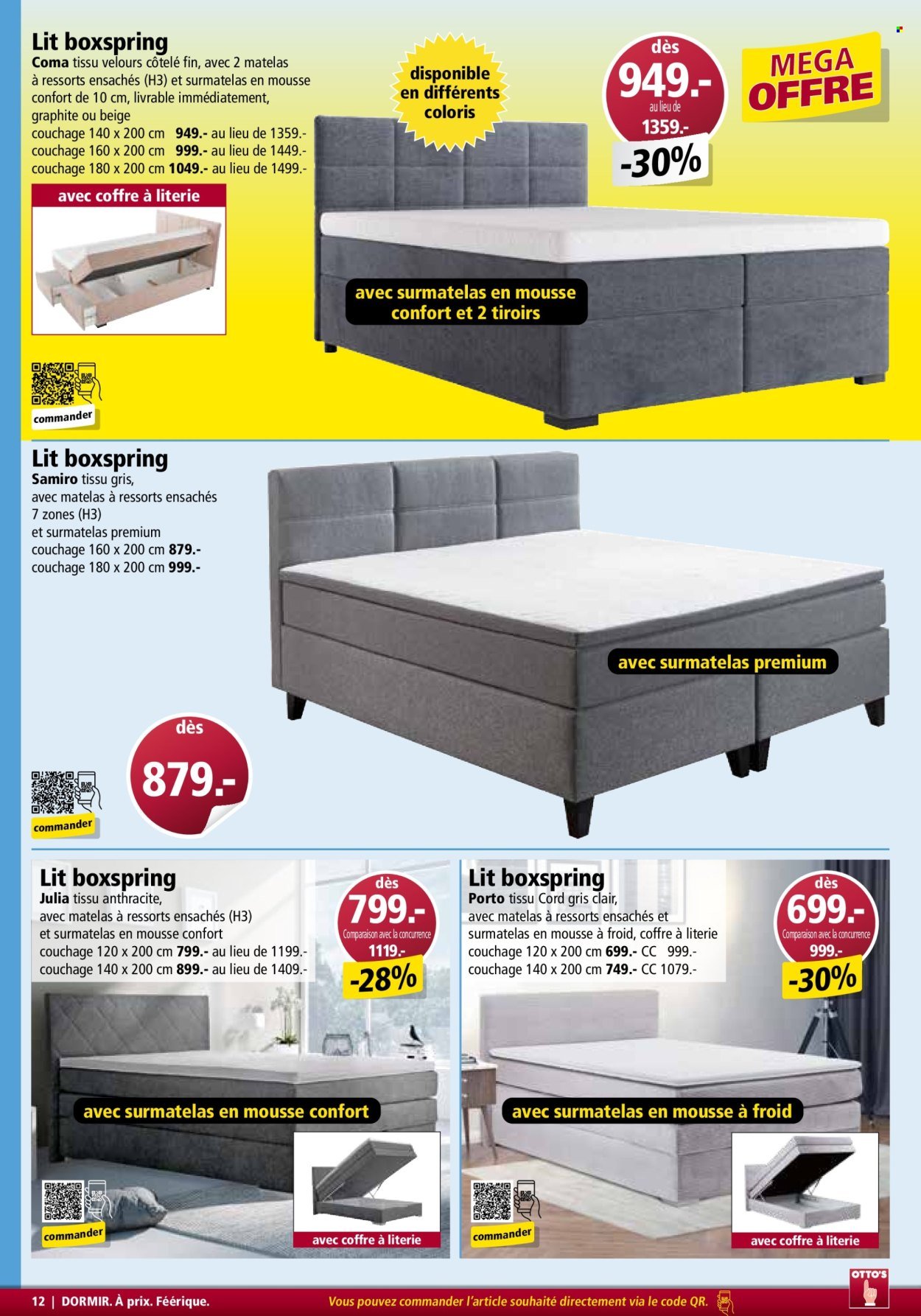 OTTO'S Prospekt - CATALOGUE DE MEUBLES (2025-08-31)