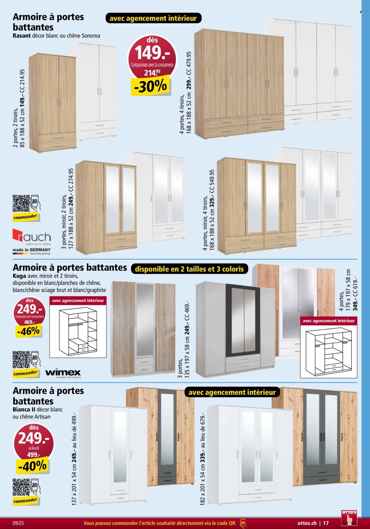 OTTO'S Prospekt - CATALOGUE DE MEUBLES (2025-08-31)