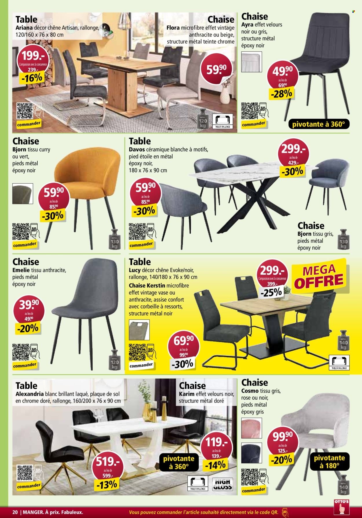 OTTO'S Prospekt - CATALOGUE DE MEUBLES (2025-08-31)