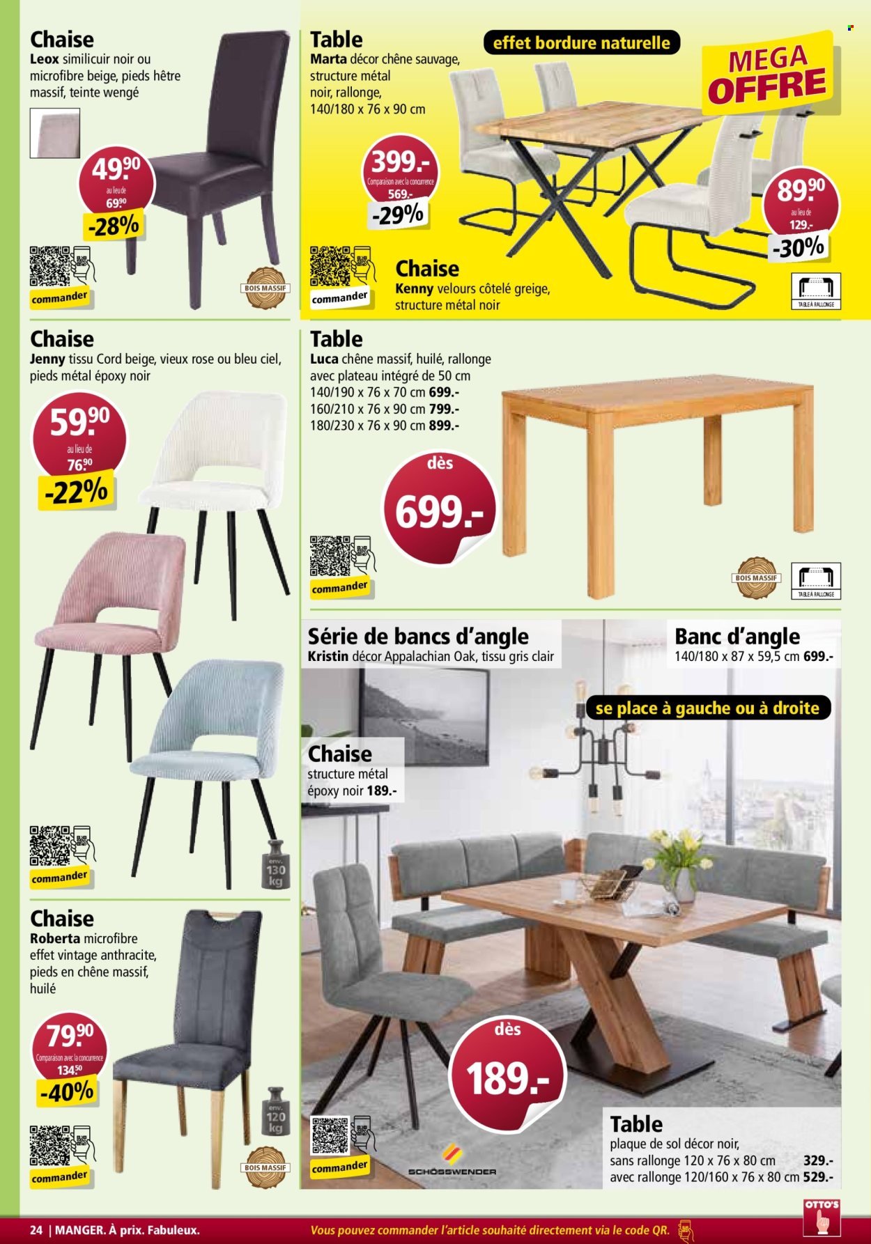 OTTO'S Prospekt - CATALOGUE DE MEUBLES (2025-08-31)