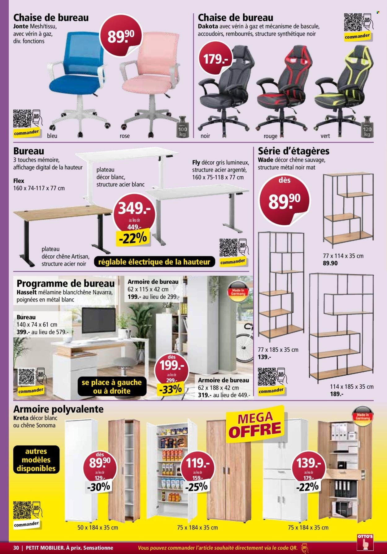 OTTO'S Prospekt - CATALOGUE DE MEUBLES (2025-08-31)