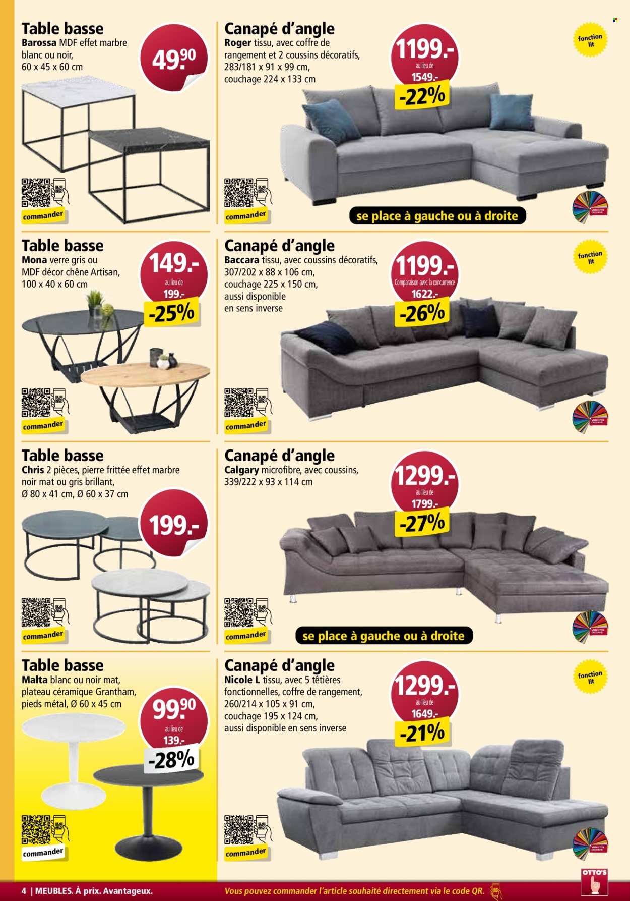 OTTO'S Prospekt - CATALOGUE DE MEUBLES (2025-08-31)
