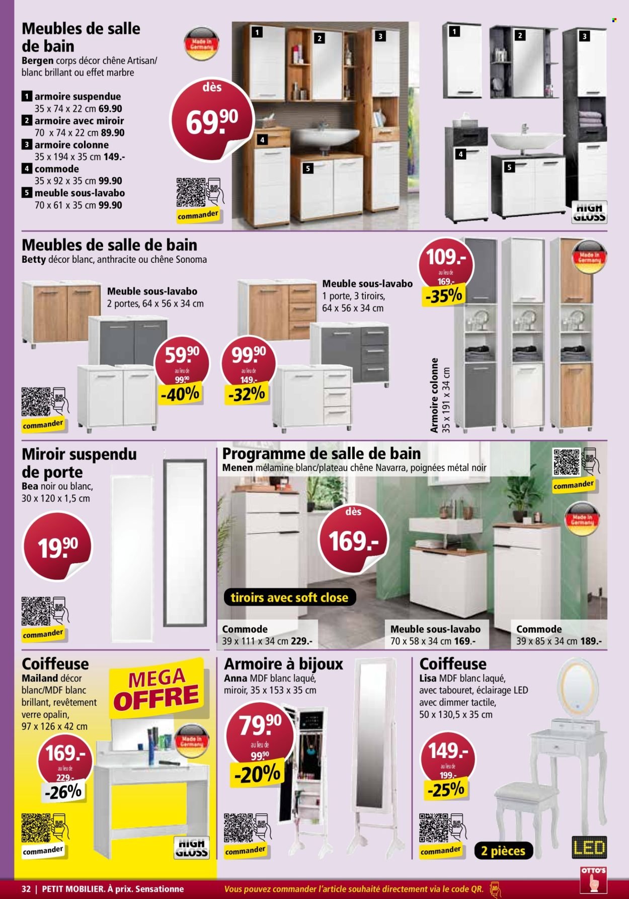 OTTO'S Prospekt - CATALOGUE DE MEUBLES (2025-08-31)