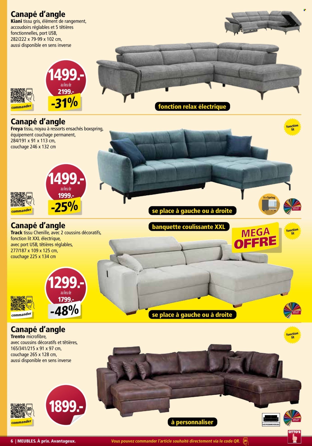 OTTO'S Prospekt - CATALOGUE DE MEUBLES (2025-08-31)
