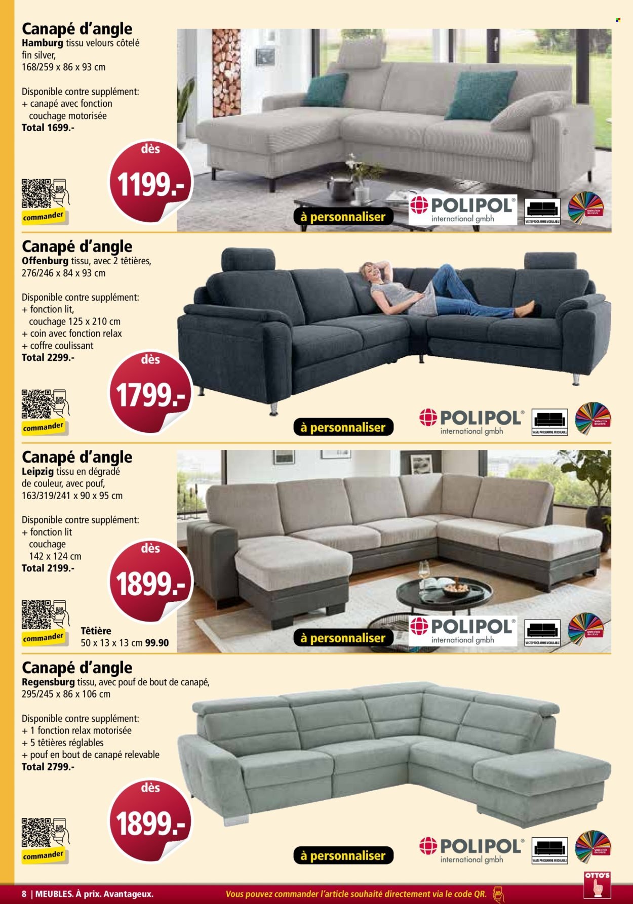 OTTO'S Prospekt - CATALOGUE DE MEUBLES (2025-08-31)