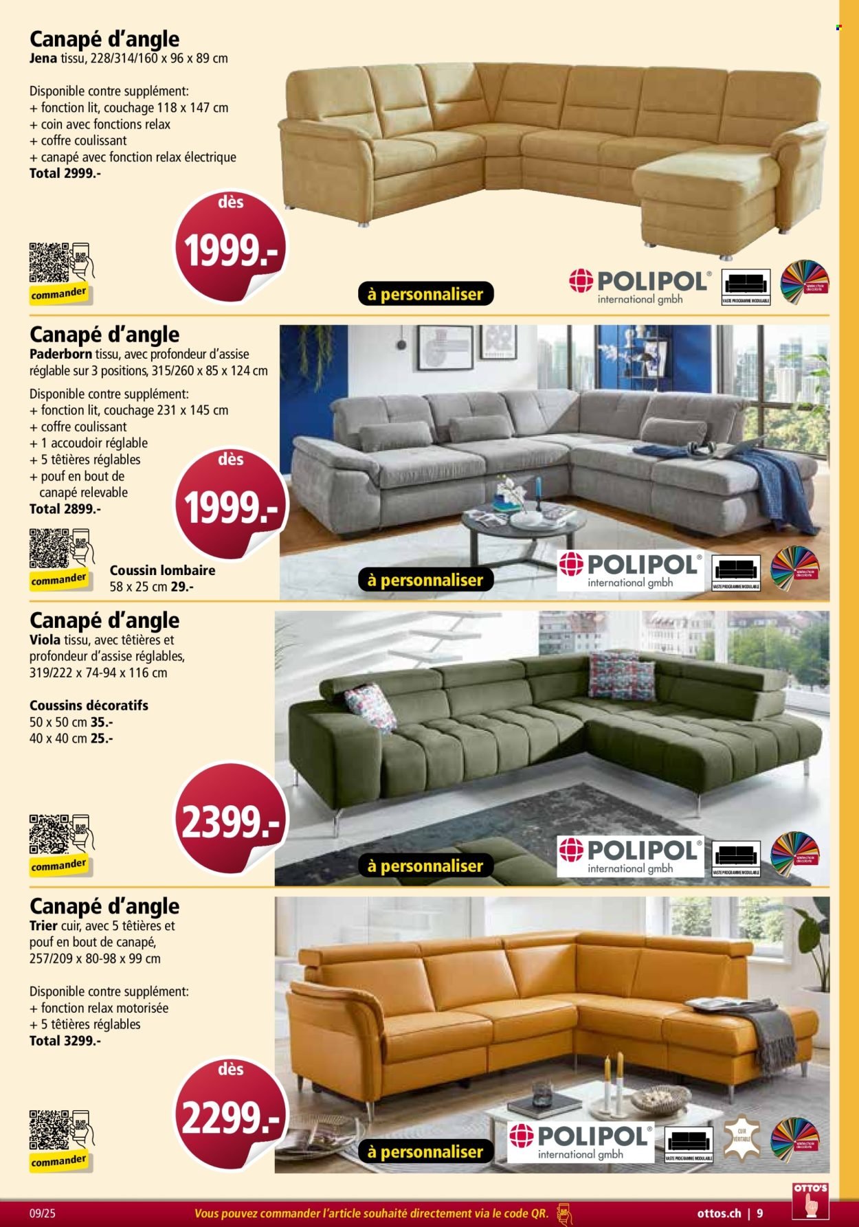 OTTO'S Prospekt - CATALOGUE DE MEUBLES (2025-08-31)