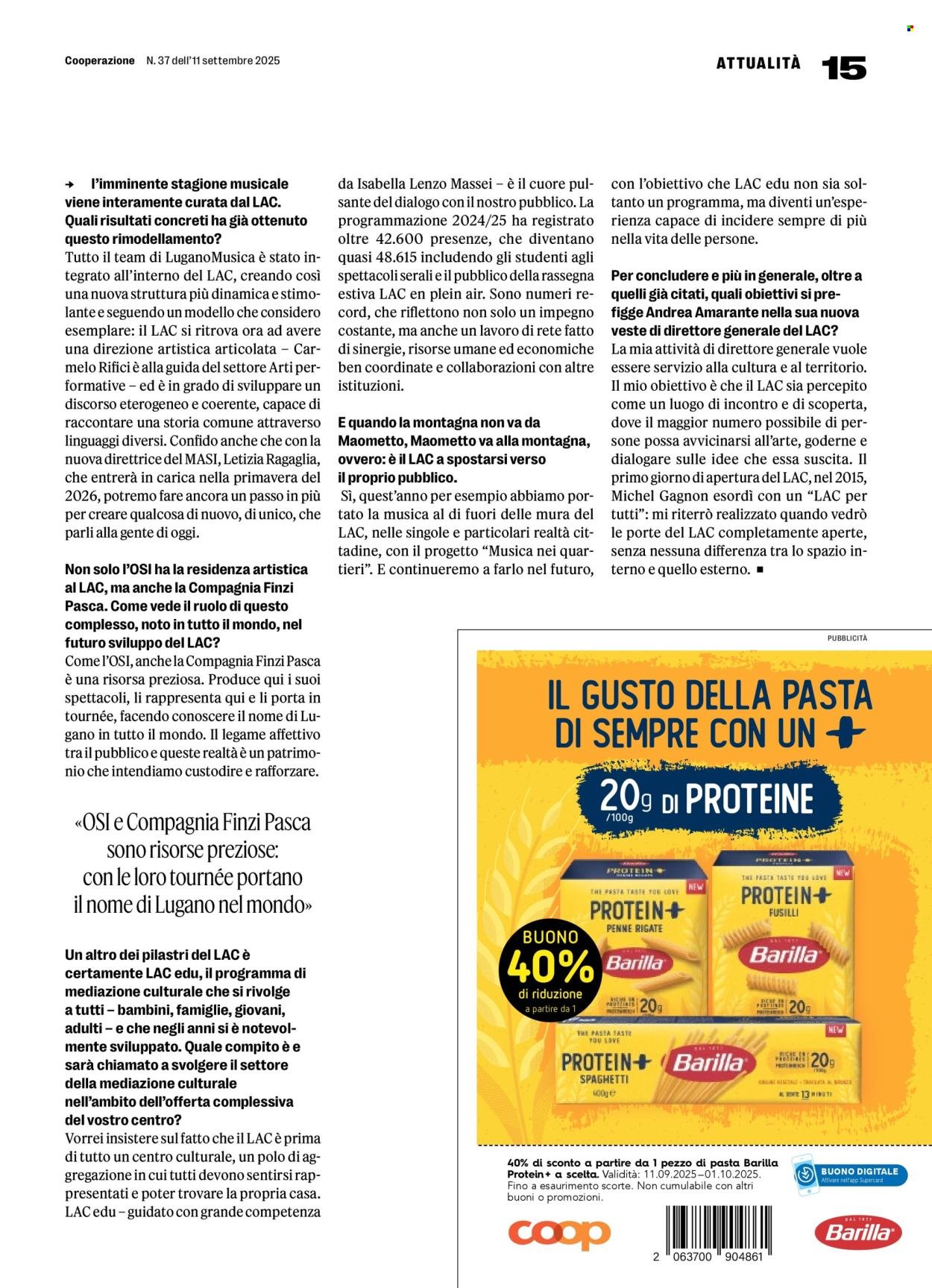 COOP Prospekt - COPERAZIONE (2025-09-11 - 2025-09-17)