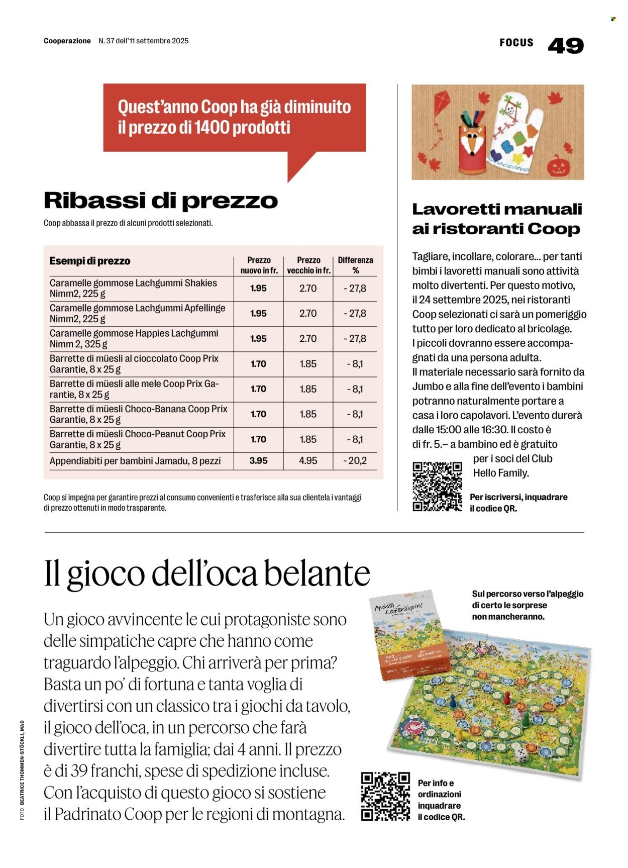 COOP Prospekt - COPERAZIONE (2025-09-11 - 2025-09-17)