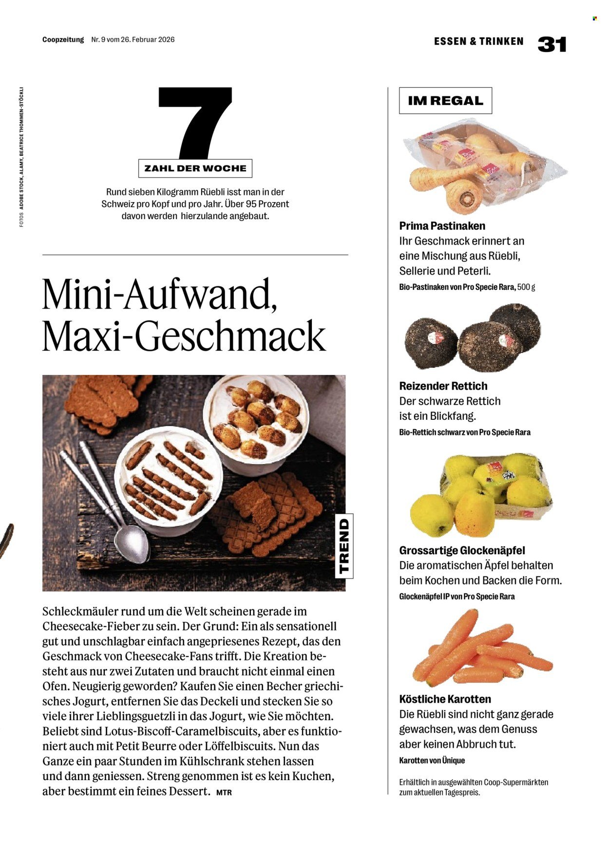 COOP Prospekt - COOPZEITUNG (2026-02-26 - 2026-03-04) | 31