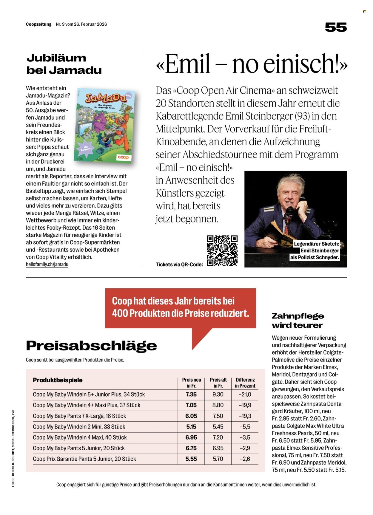 COOP Prospekt - COOPZEITUNG (2026-02-26 - 2026-03-04) | 55
