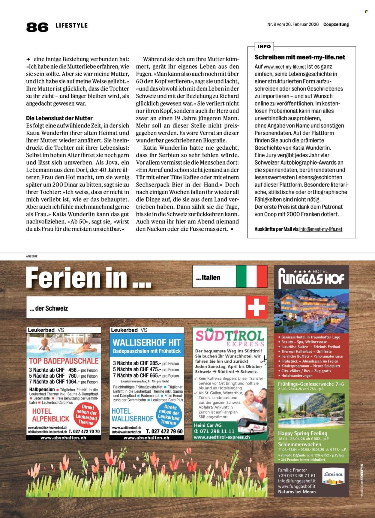 COOP Prospekt - COOPZEITUNG (2026-02-26 - 2026-03-04) | 86