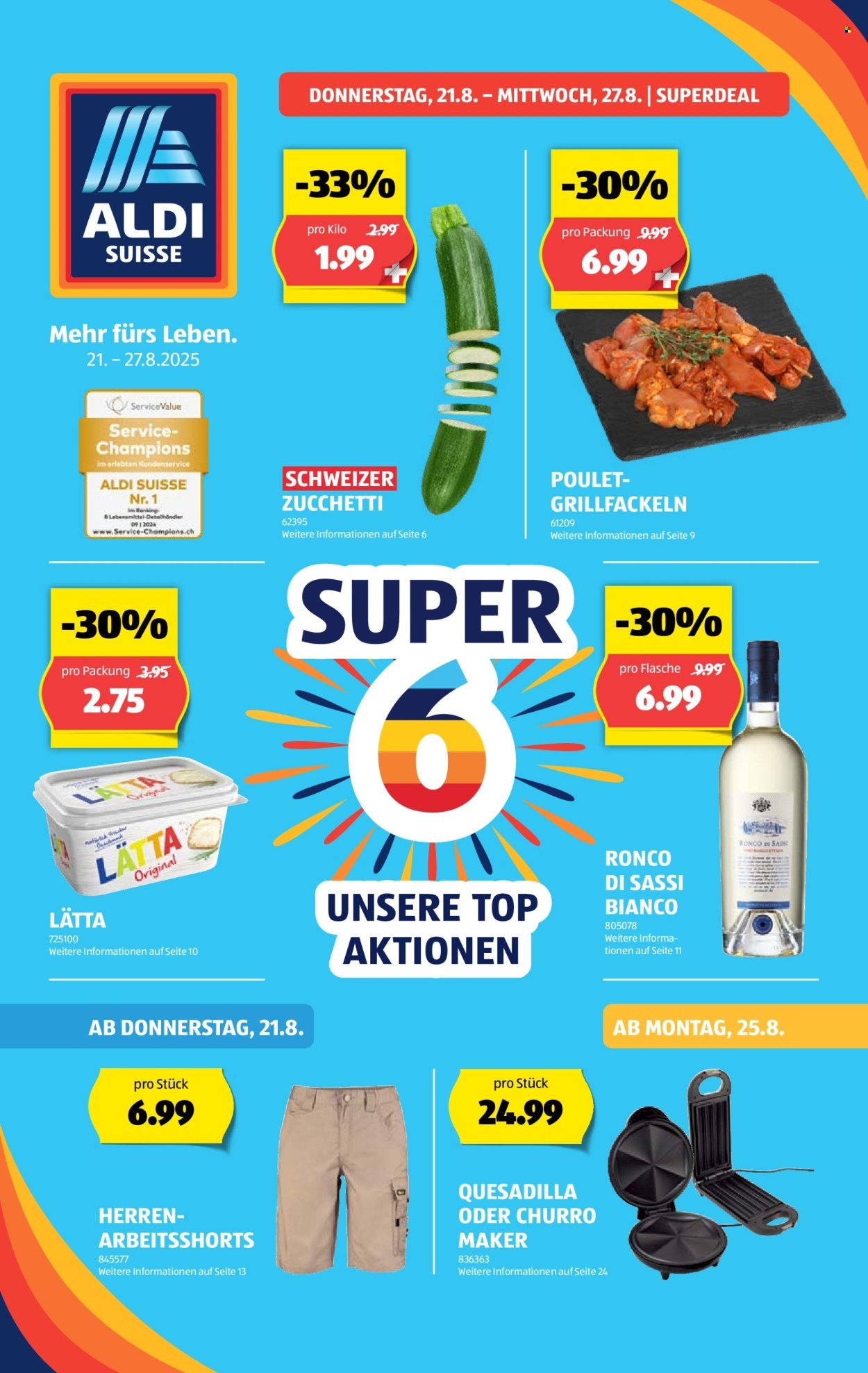 ALDI Prospekt - KW 34 (2025-08-21 - 2025-08-27)