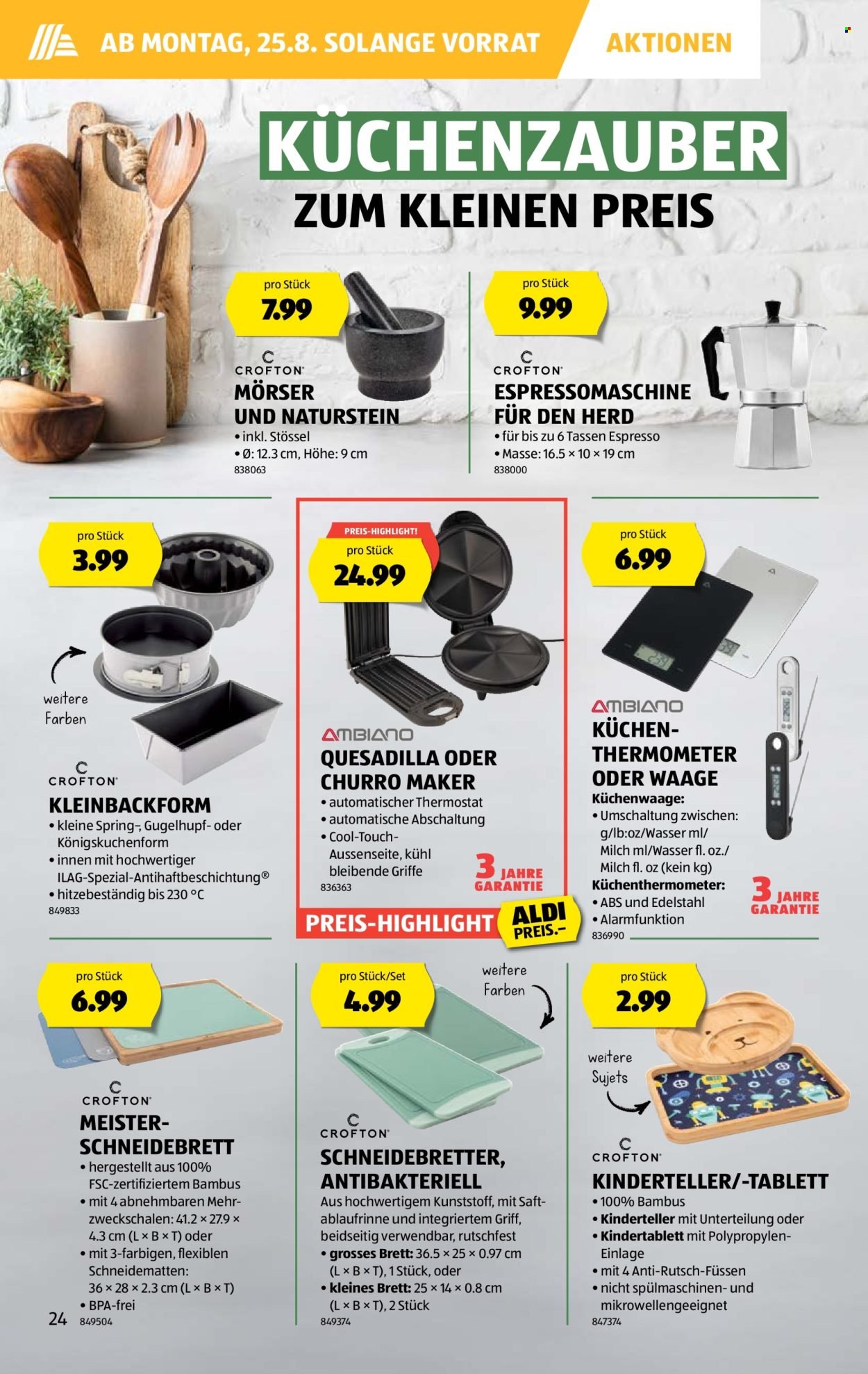 ALDI Prospekt - KW 34 (2025-08-21 - 2025-08-27)
