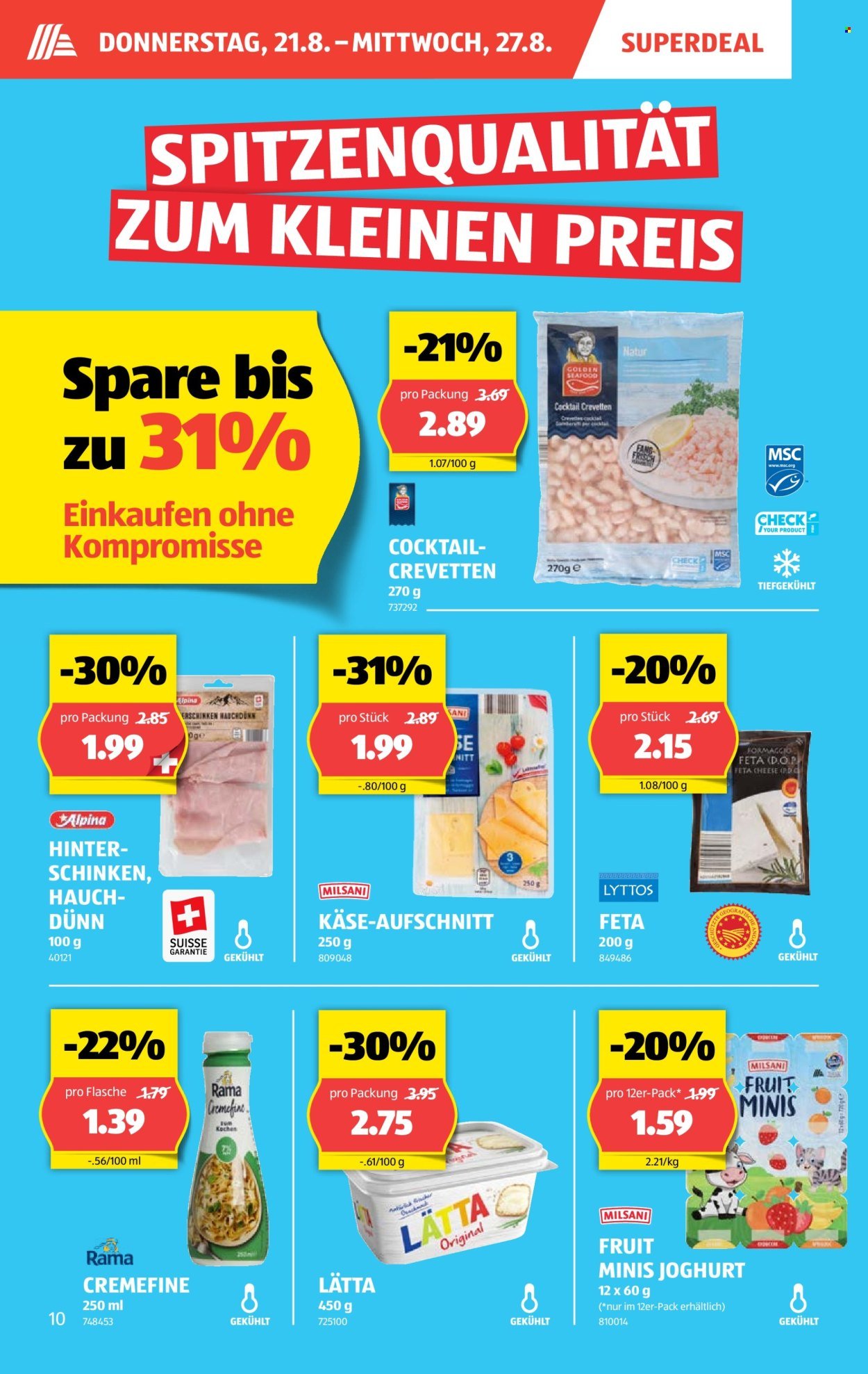 ALDI Prospekt - KW 34 (2025-08-21 - 2025-08-27)
