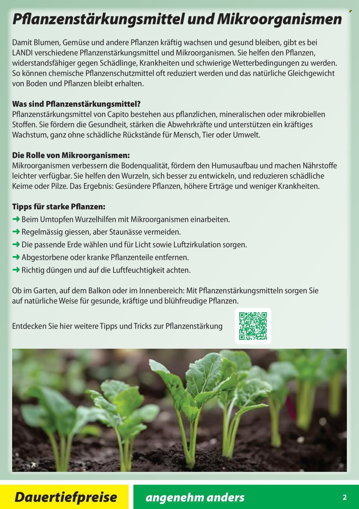 LANDI Prospekt - Pflanzenschutz und Dünger