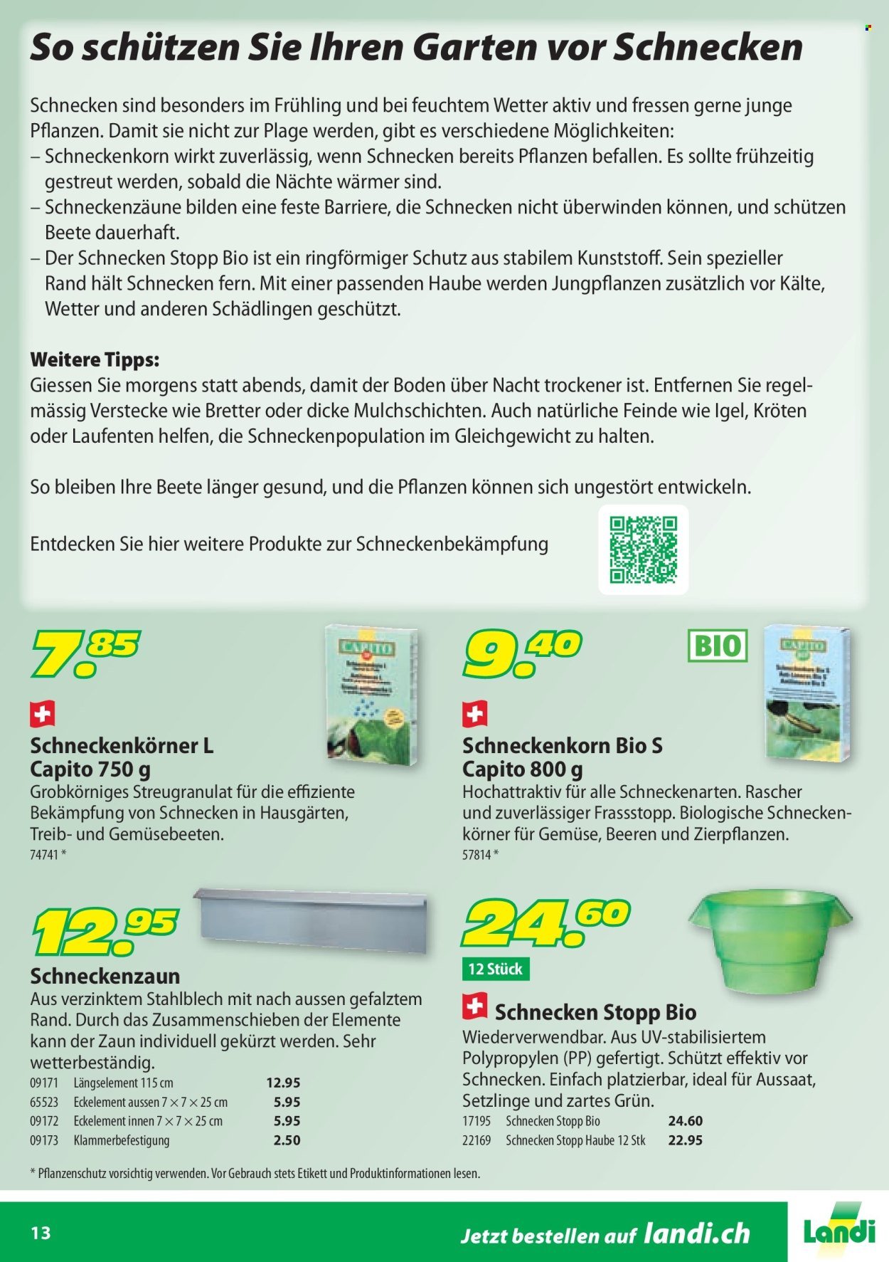 LANDI Prospekt - Pflanzenschutz und Dünger