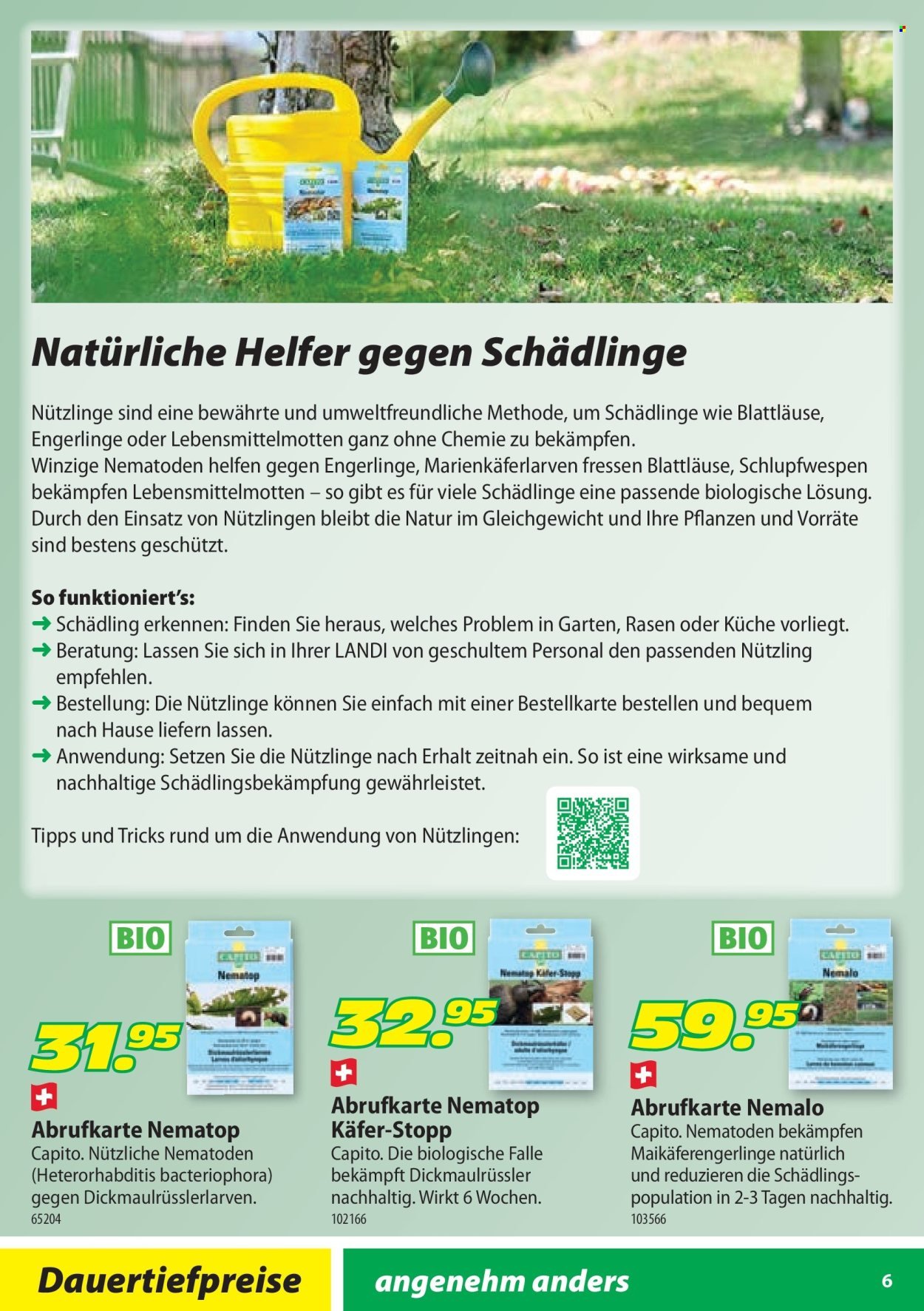 LANDI Prospekt - Pflanzenschutz und Dünger