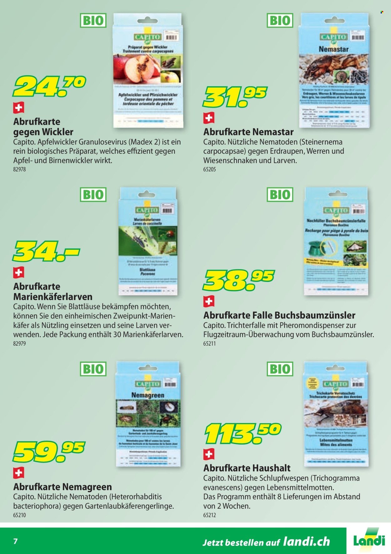 LANDI Prospekt - Pflanzenschutz und Dünger