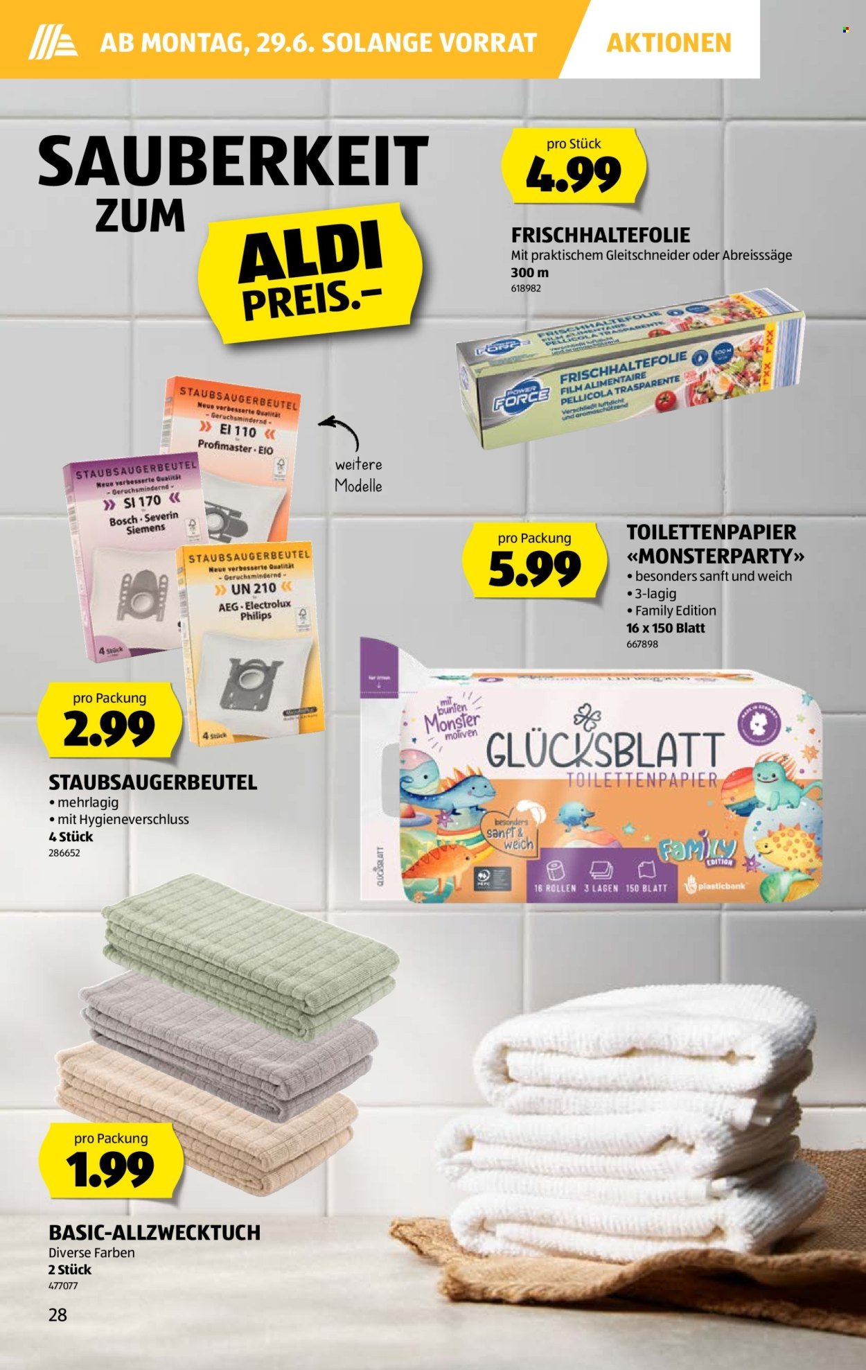 ALDI Prospekt - Vom 25.6.2026