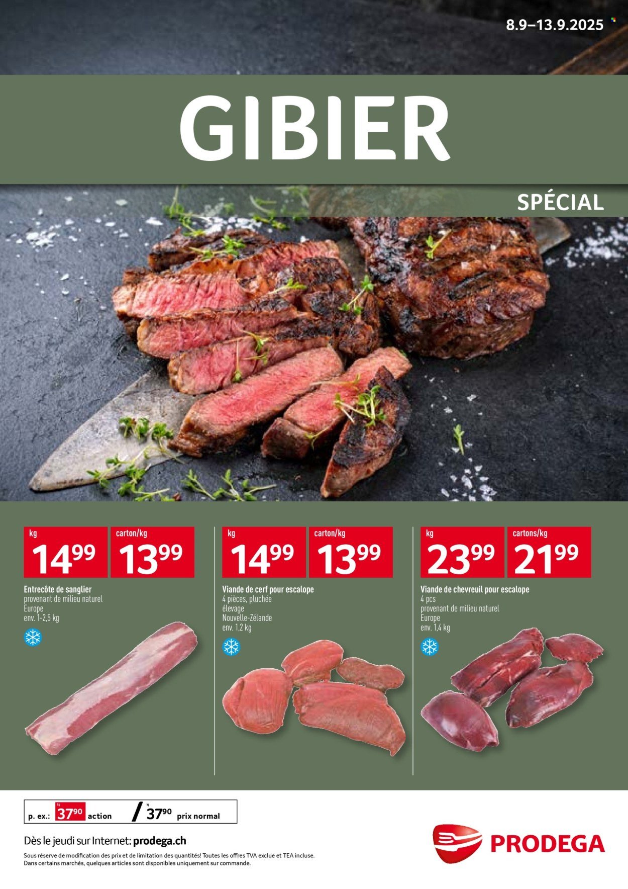 PRODEGA Prospekt - Gibier (2025-09-08 - 2025-09-13) | 1