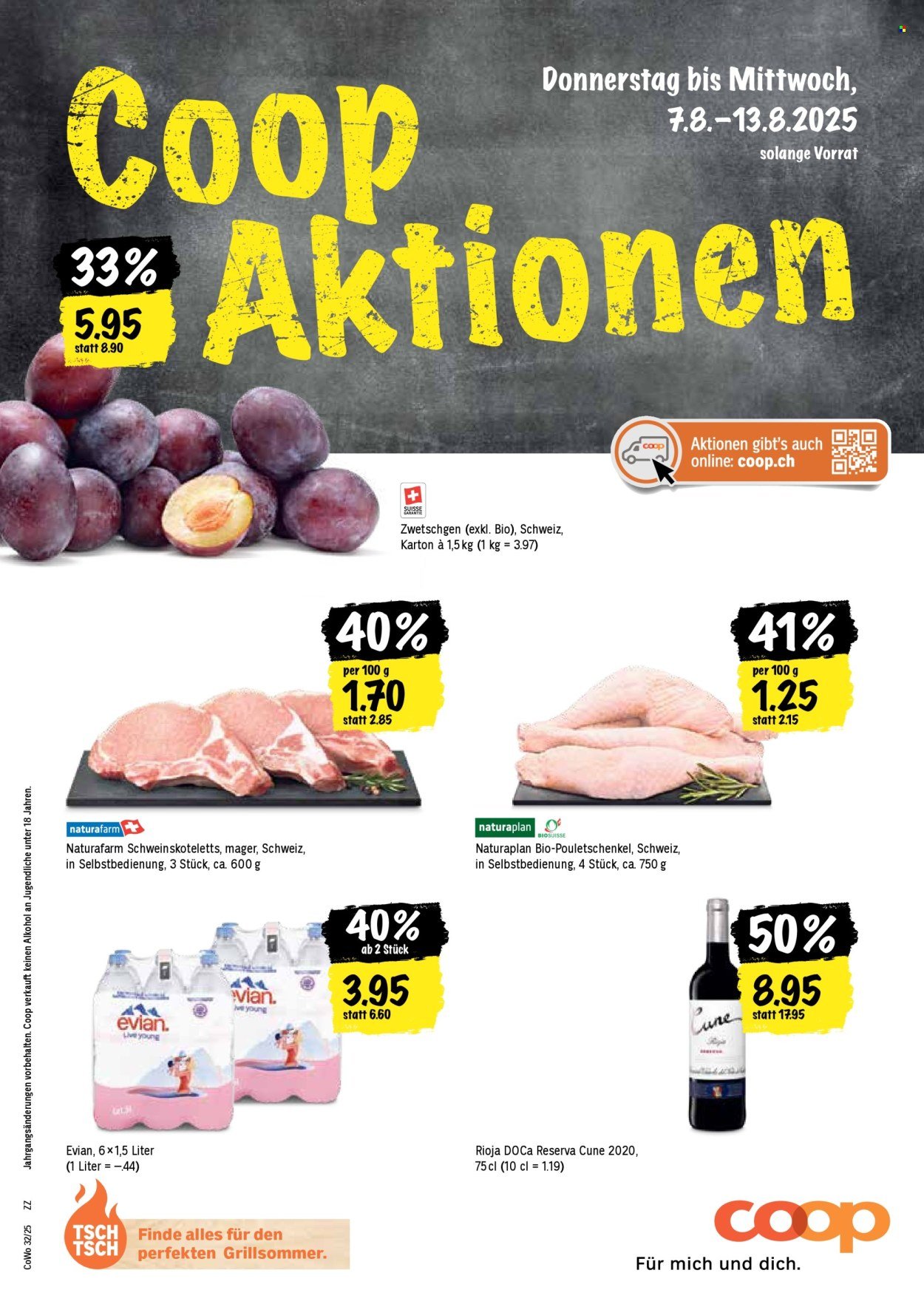 COOP Prospekt - Coop Aktionen (2025-08-07 - 2025-08-13) | 1