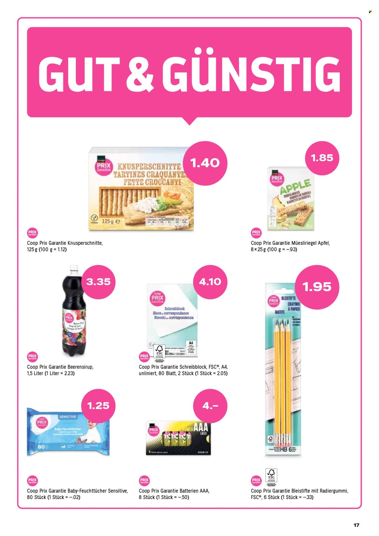 COOP Prospekt - Coop Aktionen (2025-08-07 - 2025-08-13)