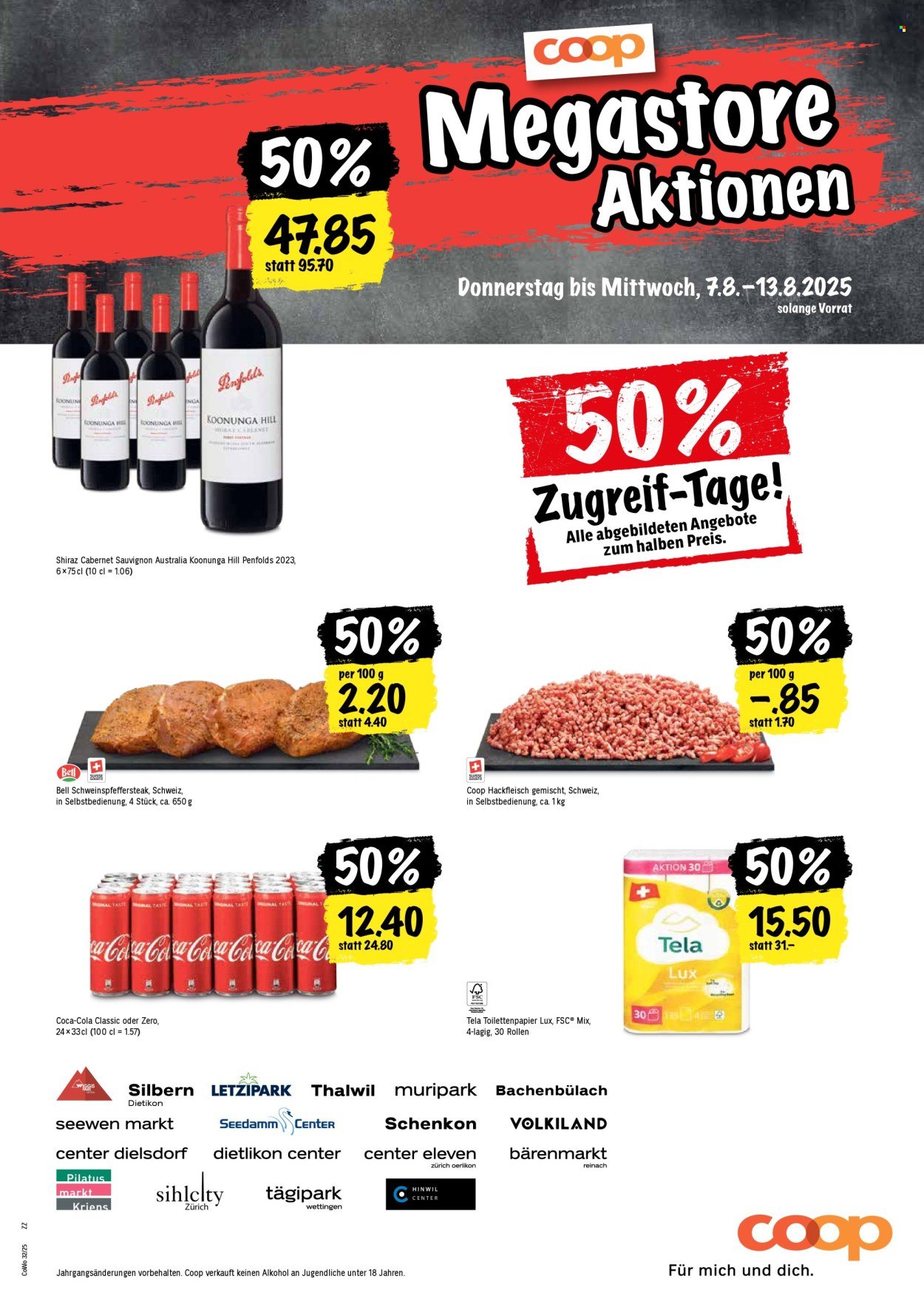 COOP Prospekt - Coop Aktionen (2025-08-07 - 2025-08-13)