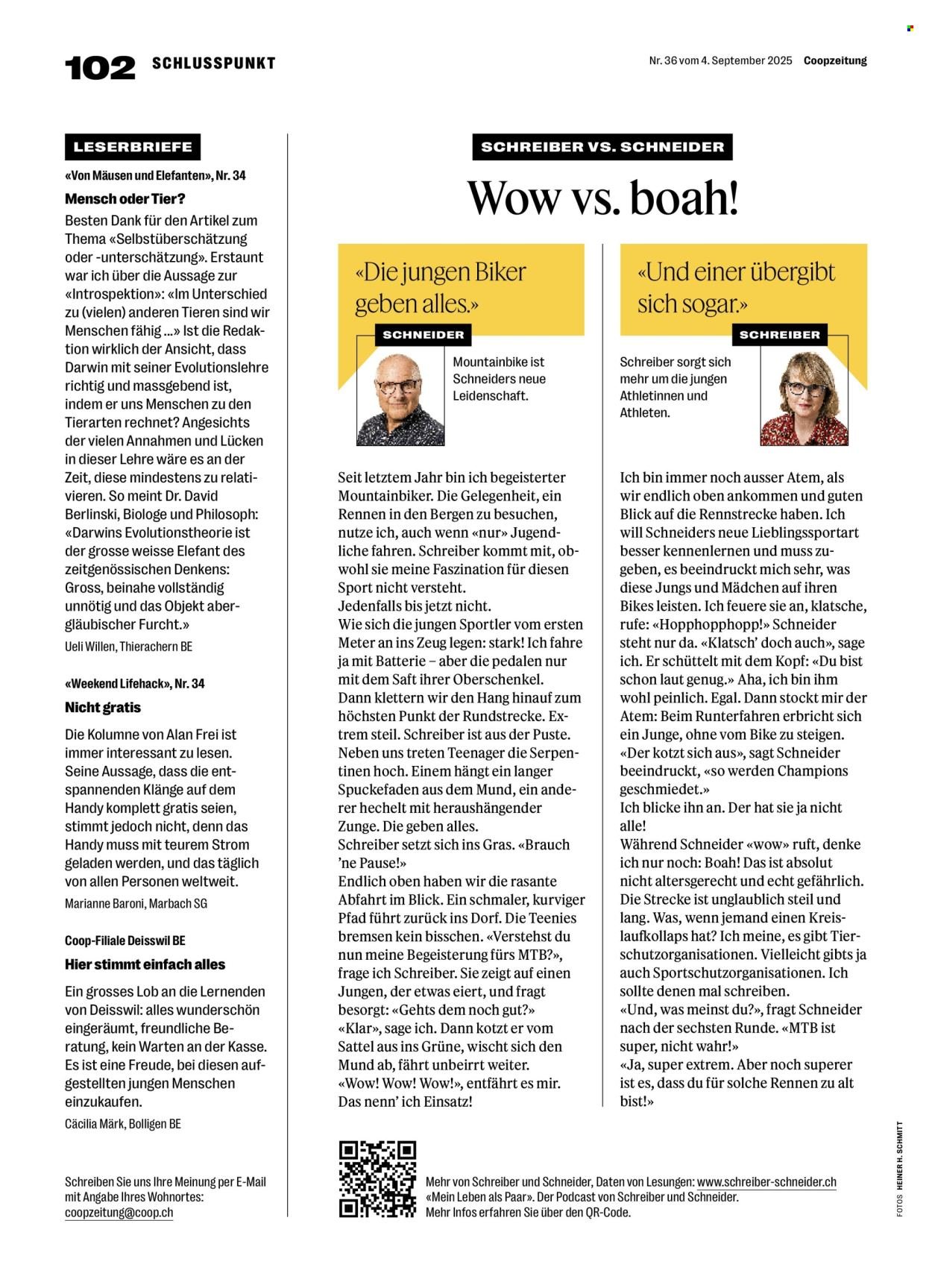 COOP Prospekt - COOPZEITUNG (2025-09-04 - 2025-09-10)