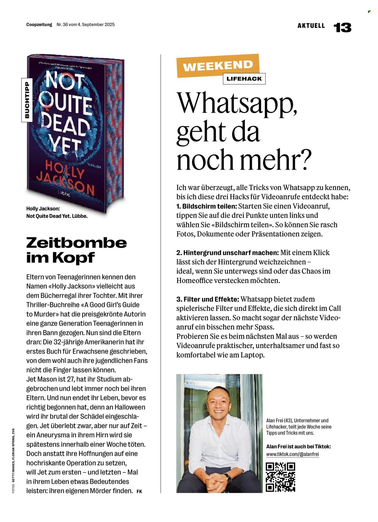 COOP Prospekt - COOPZEITUNG (2025-09-04 - 2025-09-10)