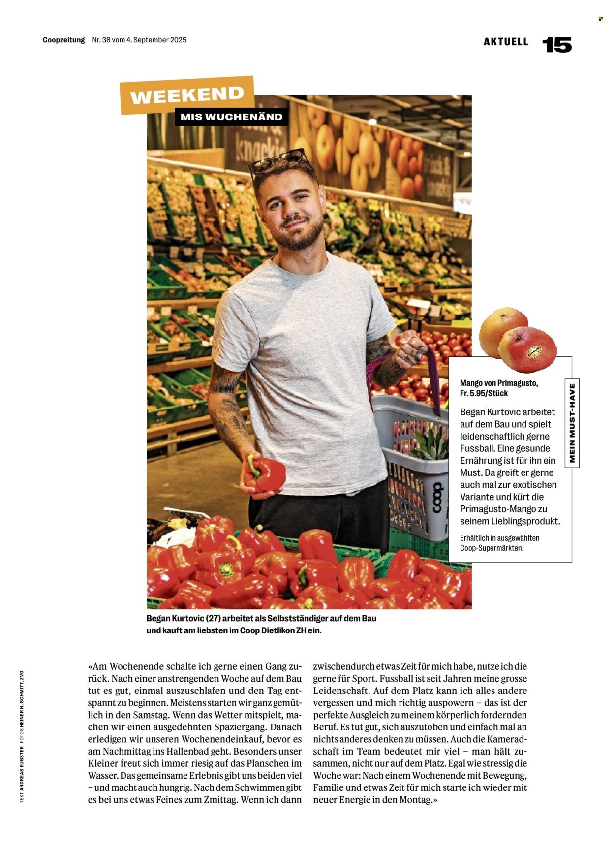COOP Prospekt - COOPZEITUNG (2025-09-04 - 2025-09-10)