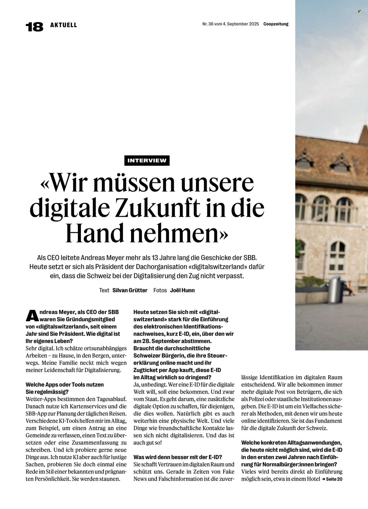 COOP Prospekt - COOPZEITUNG (2025-09-04 - 2025-09-10)