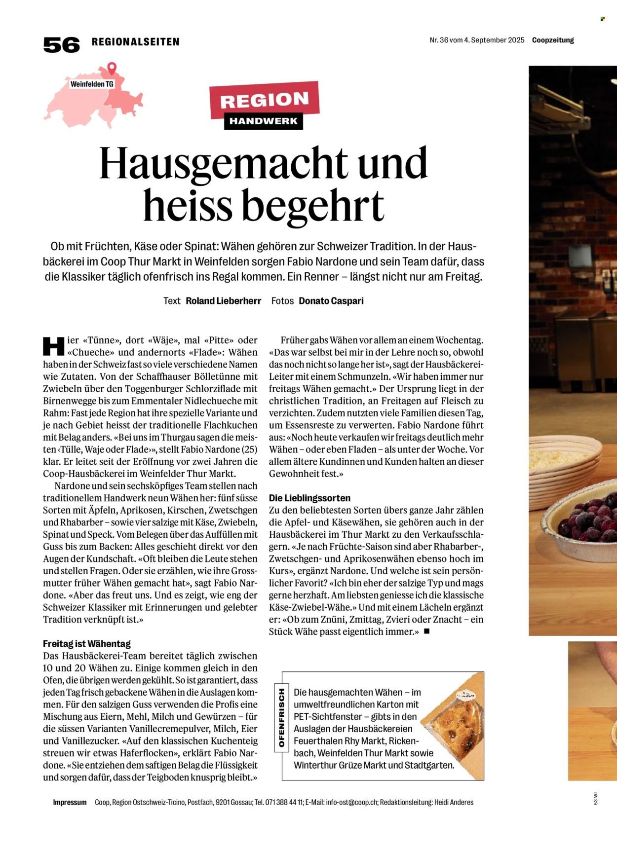 COOP Prospekt - COOPZEITUNG (2025-09-04 - 2025-09-10)