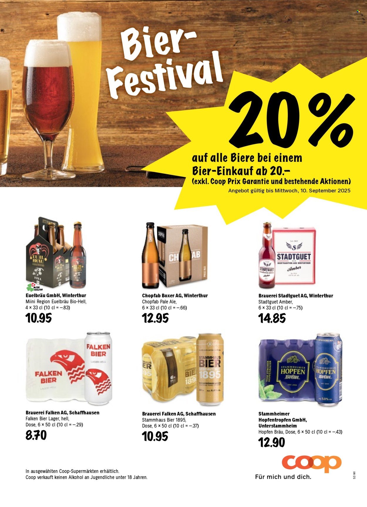 COOP Prospekt - COOPZEITUNG (2025-09-04 - 2025-09-10)