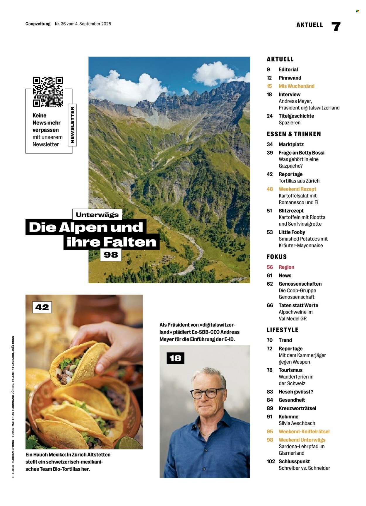 COOP Prospekt - COOPZEITUNG (2025-09-04 - 2025-09-10)