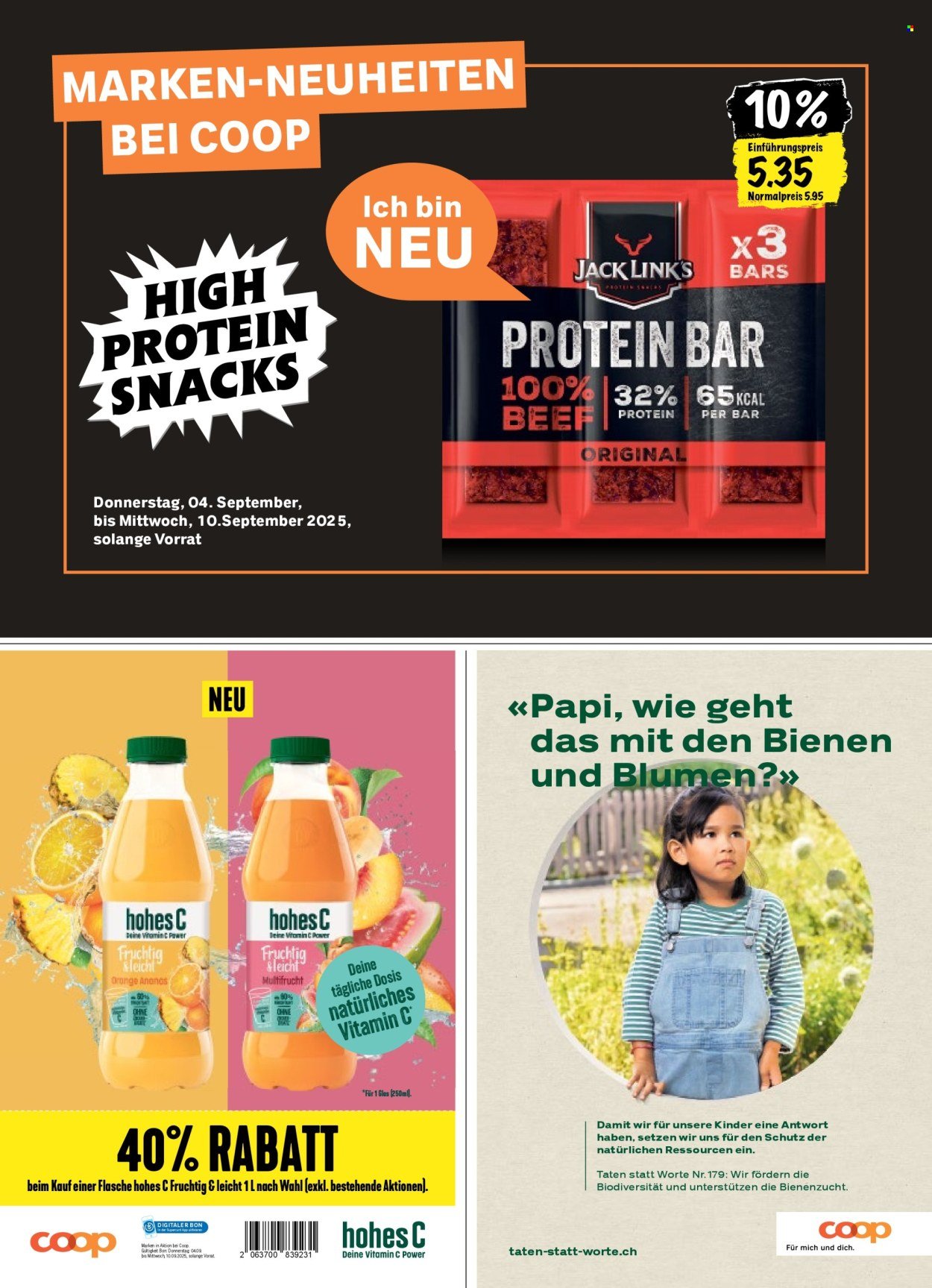 COOP Prospekt - COOPZEITUNG (2025-09-04 - 2025-09-10)