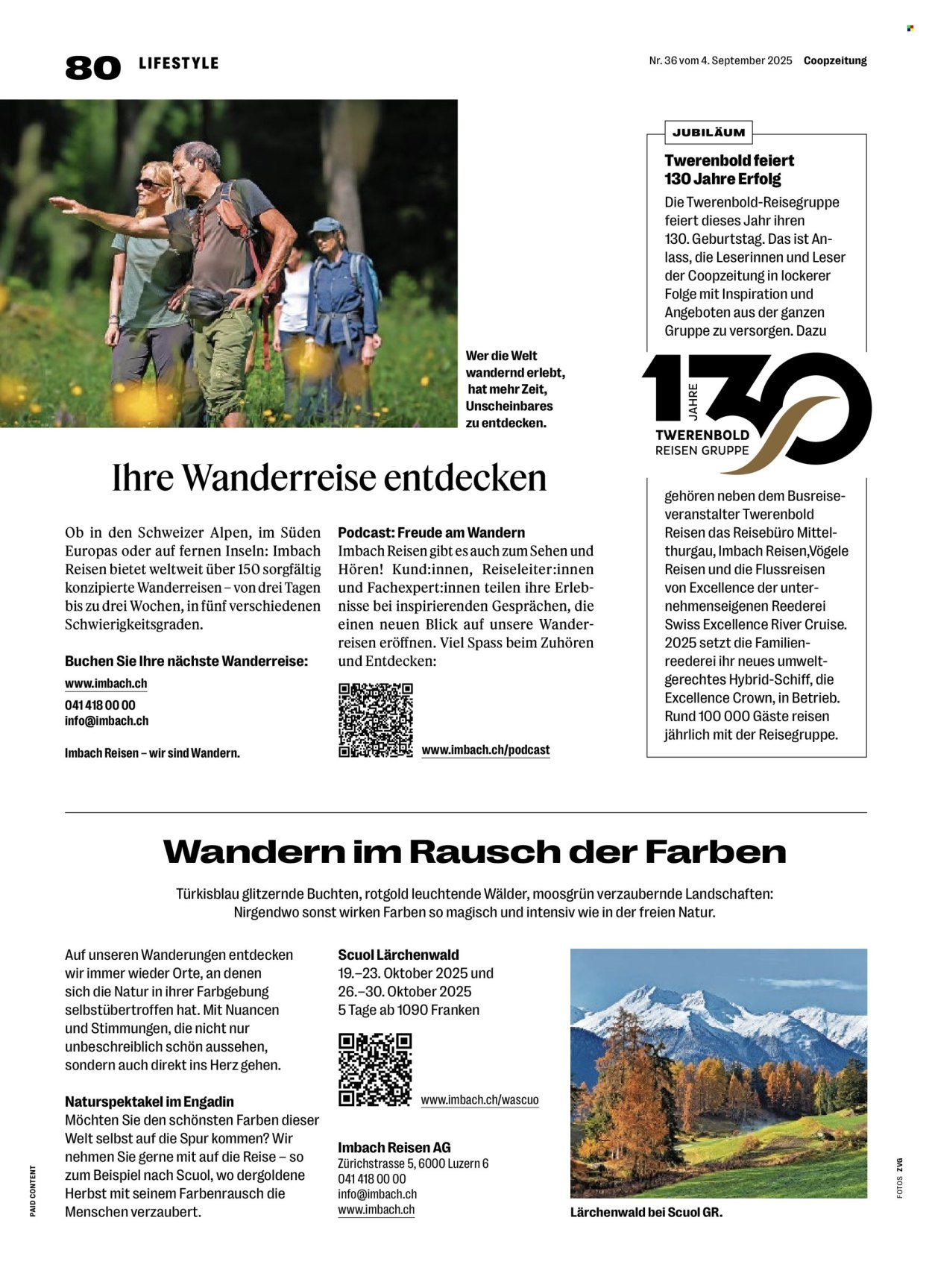 COOP Prospekt - COOPZEITUNG (2025-09-04 - 2025-09-10)