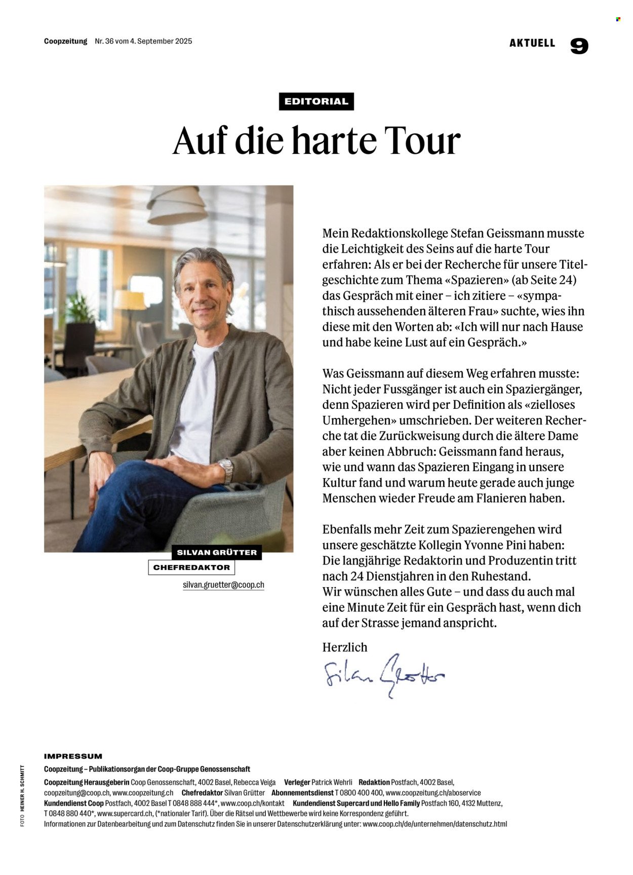 COOP Prospekt - COOPZEITUNG (2025-09-04 - 2025-09-10)