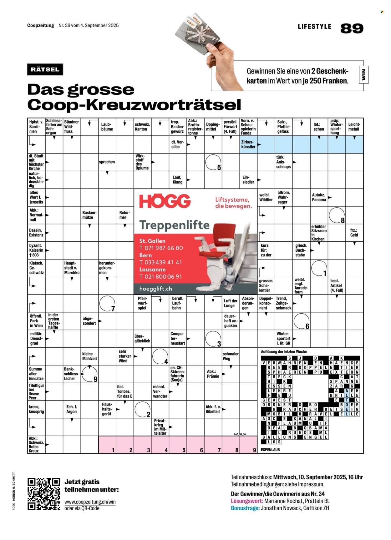 COOP Prospekt - COOPZEITUNG (2025-09-04 - 2025-09-10)