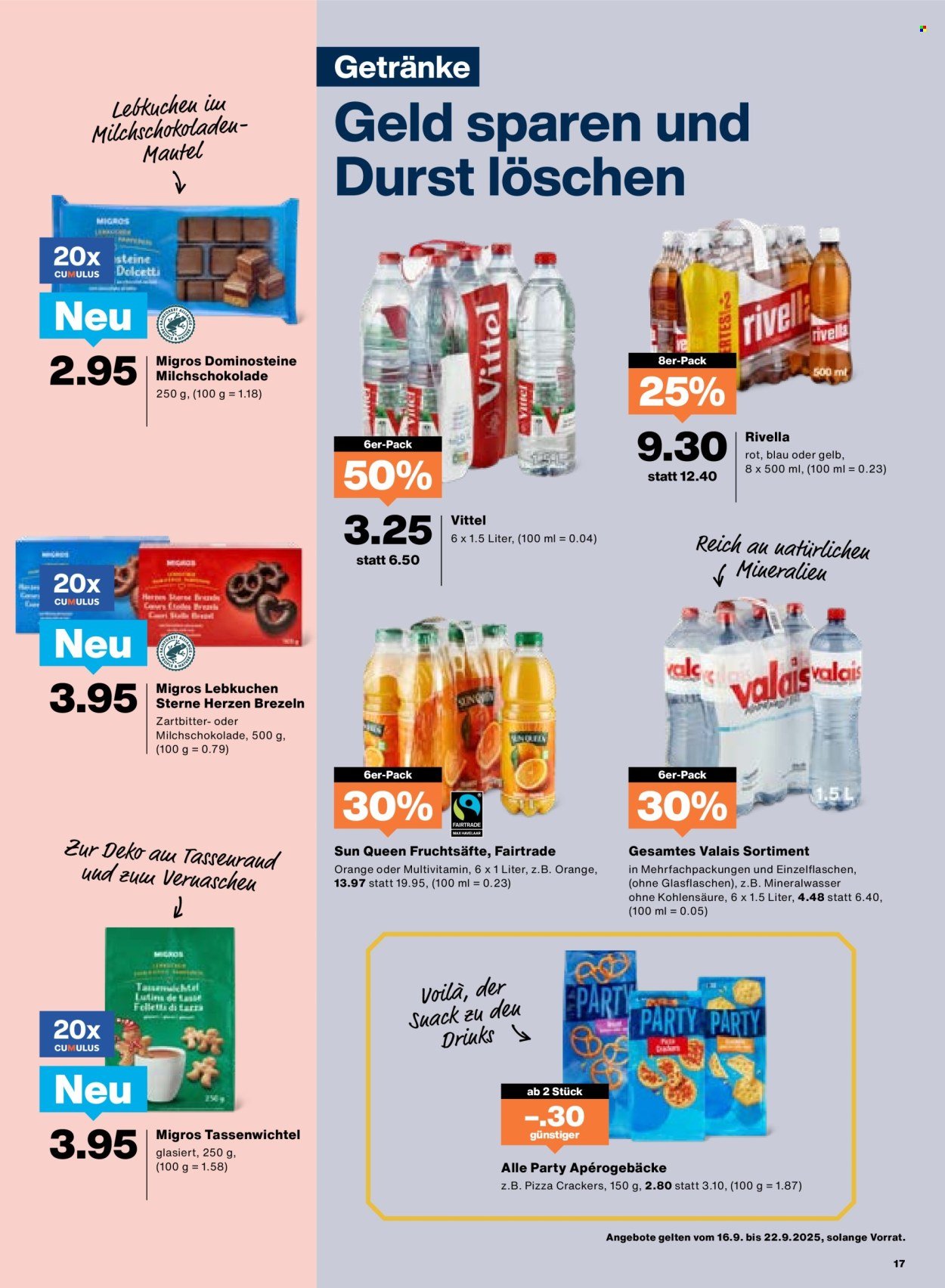 MIGROS Prospekt - Vom 16.9.2025 (2025-09-16 - 2025-09-22)