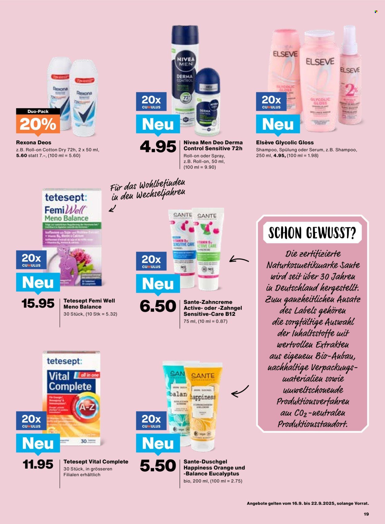 MIGROS Prospekt - Vom 16.9.2025 (2025-09-16 - 2025-09-22)