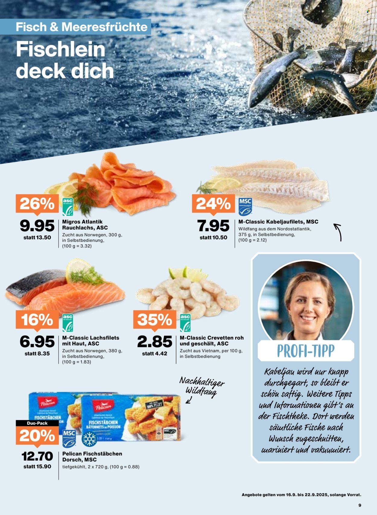 MIGROS Prospekt - Vom 16.9.2025 (2025-09-16 - 2025-09-22)