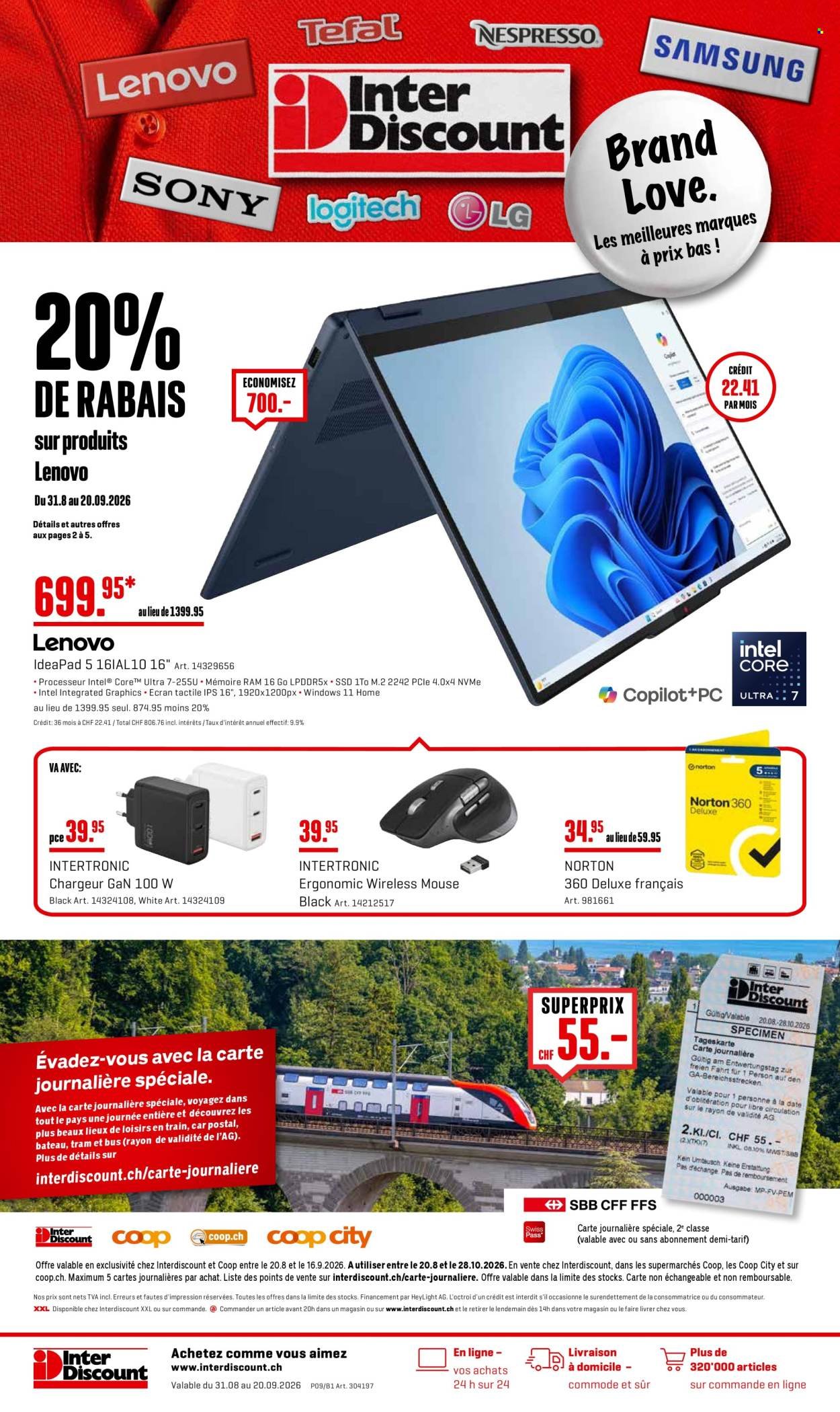 INTERDISCOUNT Prospekt - Vom 31.8.2026