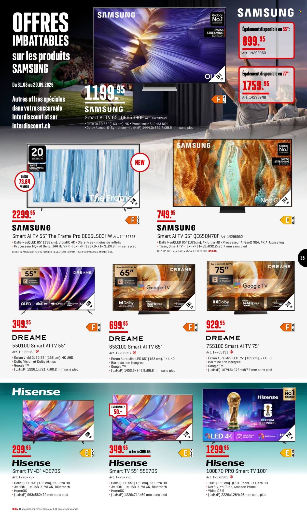 INTERDISCOUNT Prospekt - Vom 31.8.2026