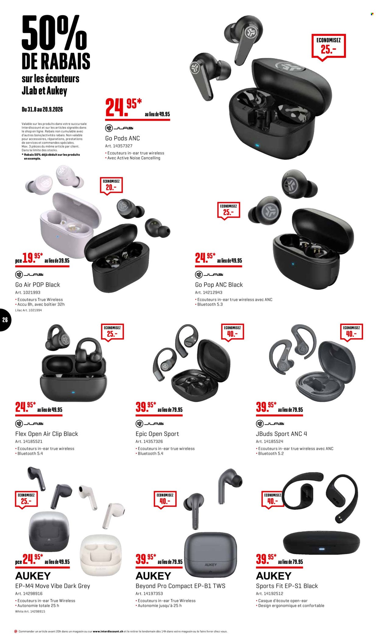 INTERDISCOUNT Prospekt - Vom 31.8.2026